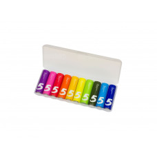 Батарейки алкалиновые Xiaomi (Mi) ZMI Rainbow ZI5 типа AA (уп.10 шт.) (AA501)