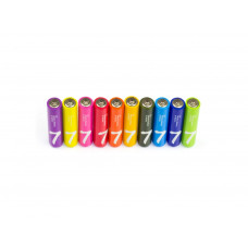 Батарейки алкалиновые Xiaomi (Mi) ZMI Rainbow ZI7 типа AAА (уп.10 шт.) (AA701)