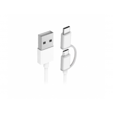 Кабель 2in1 USB Type-C/Micro Xiaomi ZMI 30см (AL511)
