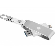 Картридер Momax Elite Lightning Card Reader MicroSD (CL1) для iPhone silver