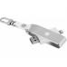 Картридер Momax Elite Lightning Card Reader MicroSD (CL1) для iPhone silver Картридер Momax Elite Lightning Card Reader MicroSD (CL1) для iPhone silver