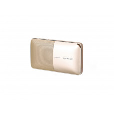 Портативная колонка-аккумулятор Momax Zonic 2 in1 Wireless Speaker Powerbank (BST3) золотистый