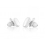 Вакуумная Bluetooth гарнитура Baseus Encok W02 Truly Wireless headset для смартфонов (Белый) NGW02-02