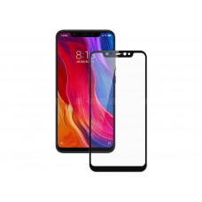 Защитное стекло Xiaomi Mi 8 (черное)