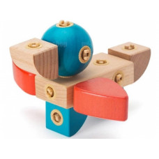 Деревянный конструктор Beva Variety Assembled Building Blocks
