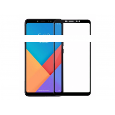 Защитное стекло Xiaomi Mi Max 3 (черное)