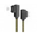 Кабель USB/Lightning Rock Dual-end L-shaped Lightning Data Cable 100cm (RCB0519) для Apple Кабель USB/Lightning Rock Dual-end L-shaped Lightning Data Cable 100cm (RCB0519) для Apple