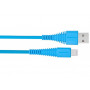 Кабель USB/Lightning Momax Tough Link Cable 1.2m (DL8) для Apple голубой