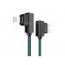 Кабель USB/Lightning Rock Dual-end L-shaped Lightning Data Cable 100cm (RCB0519) для Apple Кабель USB/Lightning Rock Dual-end L-shaped Lightning Data Cable 100cm (RCB0519) для Apple