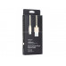 Кабель USB/Lightning Rock Metal Charge & Sync Round Cable 1800mm (RCB0432)