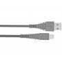 Кабель USB/Lightning Momax Tough Link Cable 1.2m (DL8) для Apple серебристый