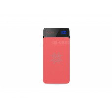 Внешний аккумулятор Rock P38 Wireless Charging Power Bank with Digital Display 8000mAh (красный)