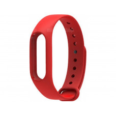 Ремешок силиконовый для фитнес-трекера Xiaomi Mi Band 2 (Red)