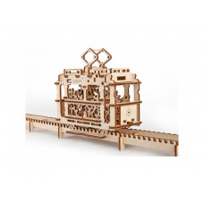 3D-пазл "Трамвай с рельсами" Ugears