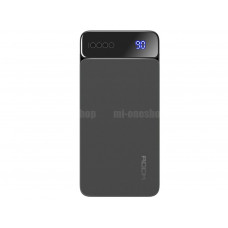 Внешний аккумулятор Rock P38 Wireless Charging Power Bank with Digital Display 8000mAh (серый)